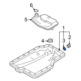 Mazda OE - Engine Oil Drain Plug Gasket