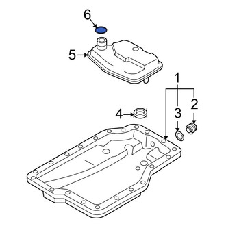 Mazda OE - Automatic Transmission Filter O-Ring