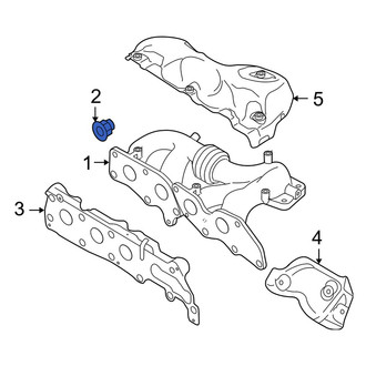 Mazda OE - Exhaust Manifold Nut