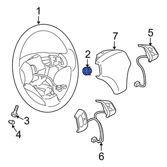 Mazda OE - Steering Wheel Nut