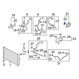 Mazda OE - Engine Coolant Outlet Gasket