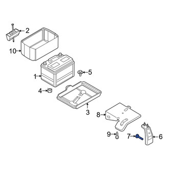 Mazda OE - Air Filter Housing Bolt