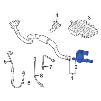 Mazda OE - Vapor Canister Purge Solenoid