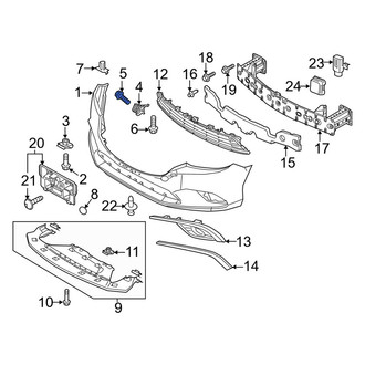 Mazda OE - Headlight Mounting Screw