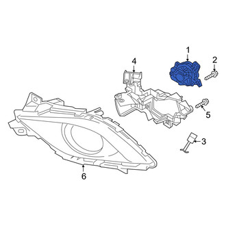 Mazda OE - Front Right Fog Light