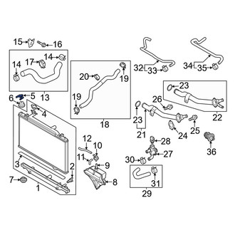 Mazda OE - Upper Radiator Mount Bracket