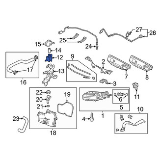Mazda OE - Vapor Canister Purge Solenoid