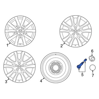 Mazda OE - Tire Valve Stem