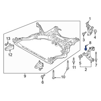 Mazda OE - Rack and Pinion Bolt