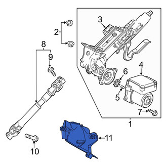 Mazda OE - Upper Steering Column Cover