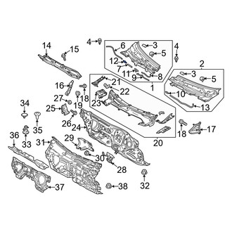 Mazda OE - Front Windshield Washer Check Valve