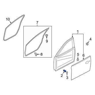 Mazda OE - Front Door Stop