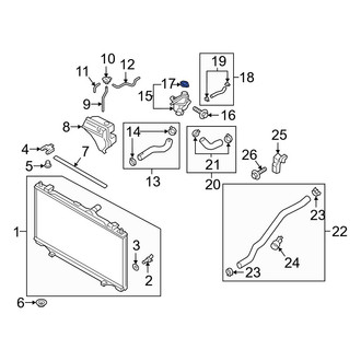 Mazda OE - Engine Coolant Filler Neck Cap