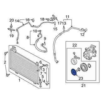 Mazda OE - A/C Compressor Clutch Drive