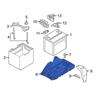 Mazda OE - Battery Tray