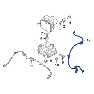Mazda OE - Front ABS Wheel Speed Sensor