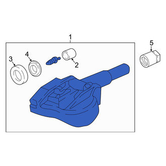 Mazda OE - Tire Pressure Monitoring System (TPMS) Sensor