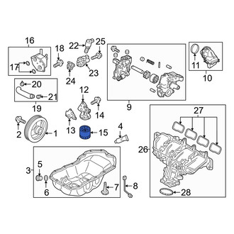 Mazda OE - Engine Oil Filter
