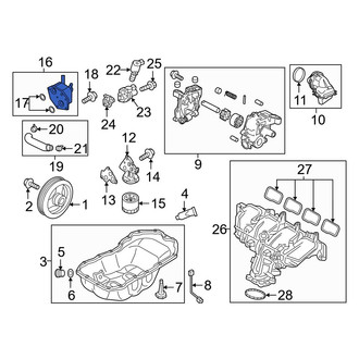 Mazda OE - Engine Oil Cooler