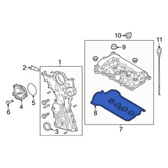 Mazda OE - Engine Valve Cover Gasket