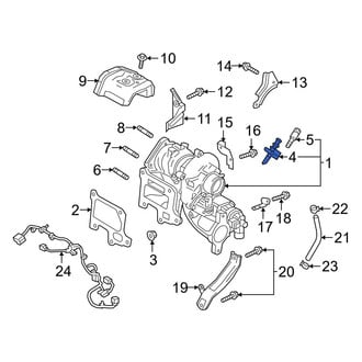 Mazda OE - Turbocharger Boost Sensor
