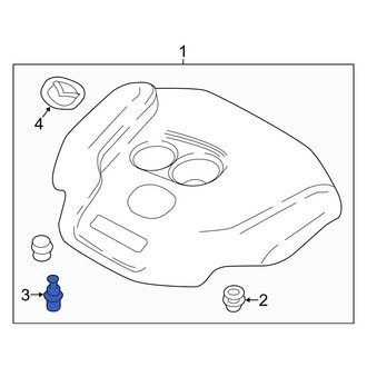 Mazda OE - Engine Cover Stud