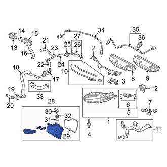 Mazda OE - Engine Crankcase Ventilation Cover