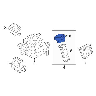 Mazda OE - 12 Volt Accessory Power Outlet Cover