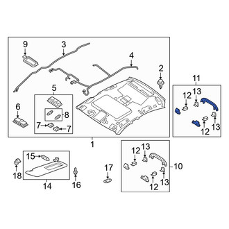 Mazda OE - Front Interior Grab Bar