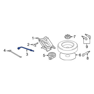 Mazda OE - Wheel Lug Wrench