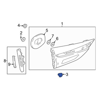 Mazda OE - Tail Light Clip