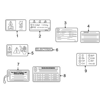 Mazda OE - Information Labels - Labels