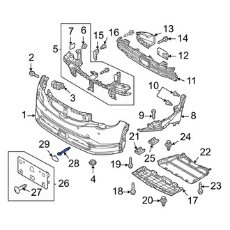Mazda OE - Front Tow Hook