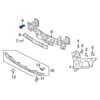 Mazda OE - Bumper Impact Bar Bolt