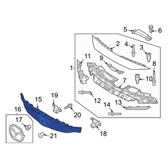 Mazda OE - Front Grille