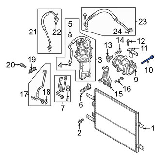Mazda OE - A/C Compressor Bolt