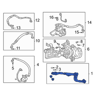 Mazda OE - A/C Manifold Hose Assembly