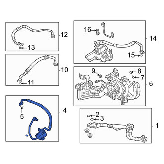Mazda OE - A/C Refrigerant Discharge Hose