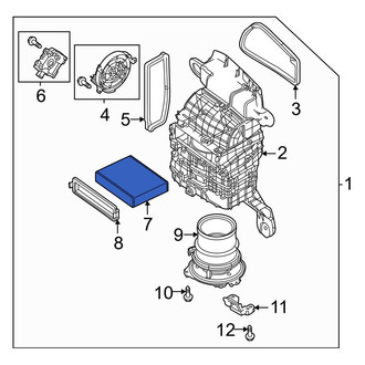 Mazda OE - Cabin Air Filter