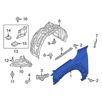 Mazda OE - Front Left Fender