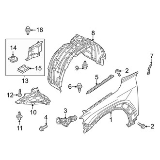 Mazda OE - Fender & Components