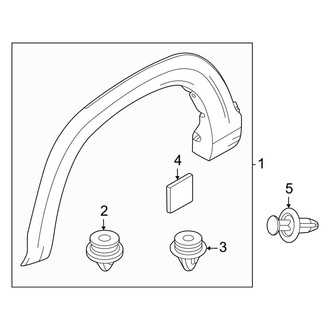 Mazda OE - Fender - Exterior Trim