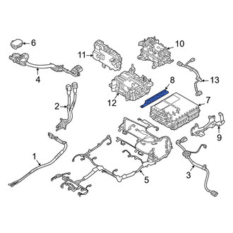 Mazda OE - Rear Drive Motor Battery Pack Charger Bracket