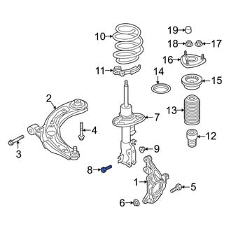 Mazda OE - Lower Suspension Strut Bolt