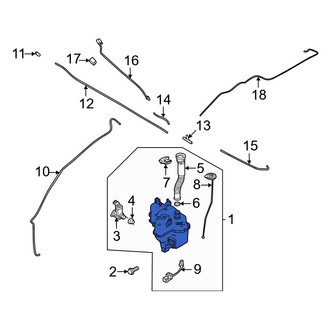 Mazda OE - Washer Fluid Reservoir