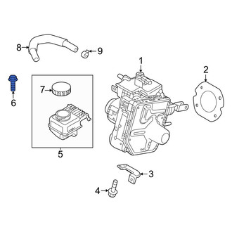 Mazda OE - Engine Water Pump Housing Bolt