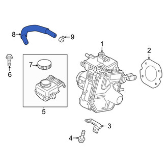 Mazda OE - Brake Vacuum Hose