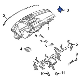 Mazda OE - Left Instrument Panel Side Cover