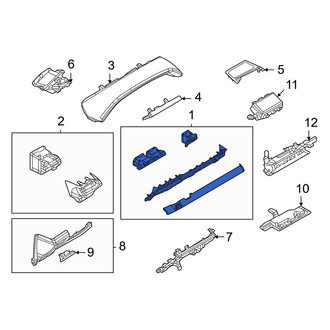 Mazda OE - Right Instrument Panel Trim Panel
