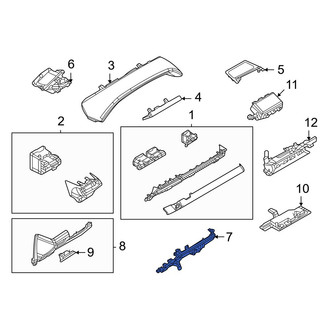 Mazda OE - Right Lower Instrument Panel Trim Panel